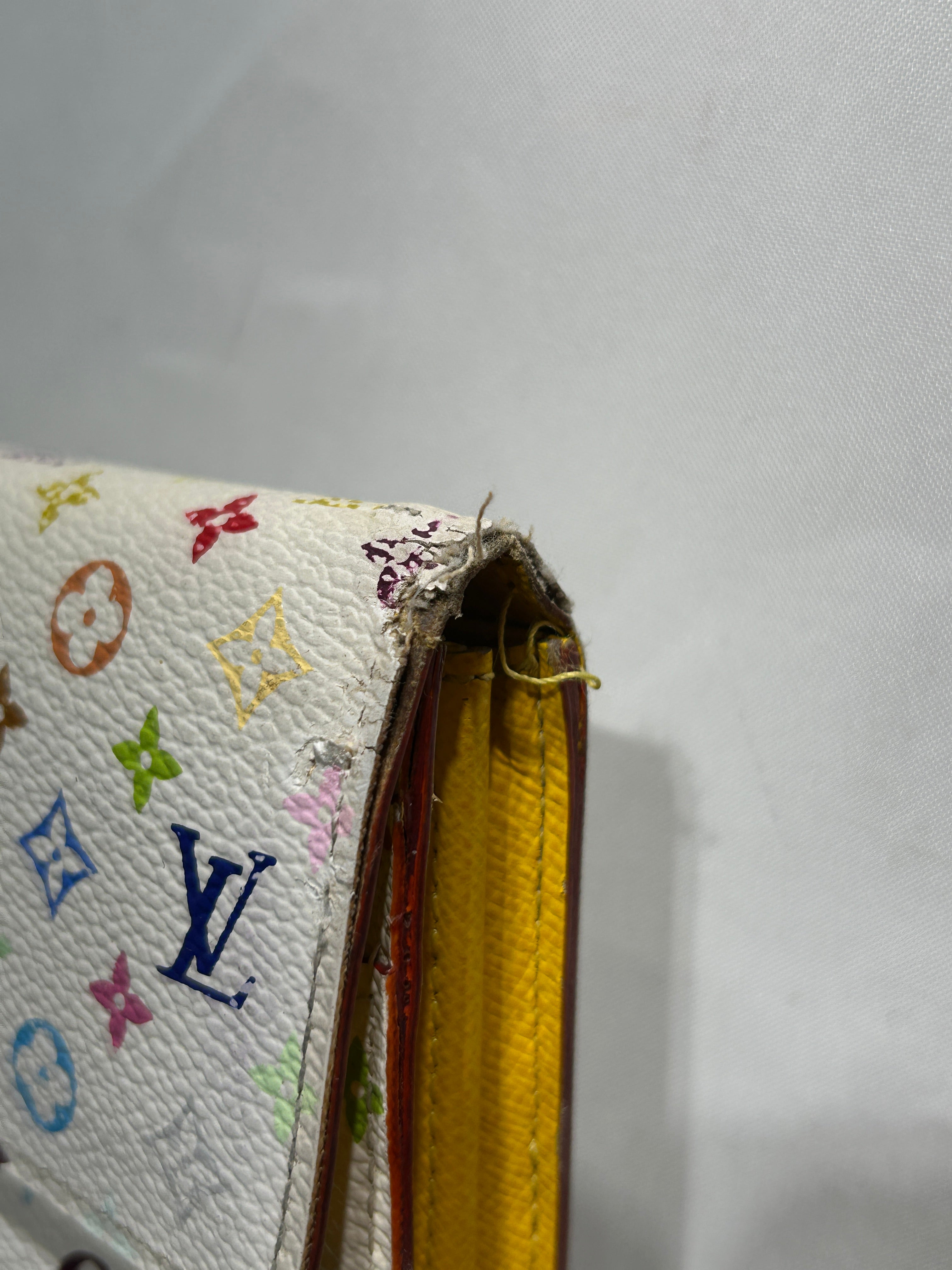 LOUIS VUITTON/Long Wallet/Monogram/Leather/MLT/VINTAGE TAKASHI MURAKAMI MULTI