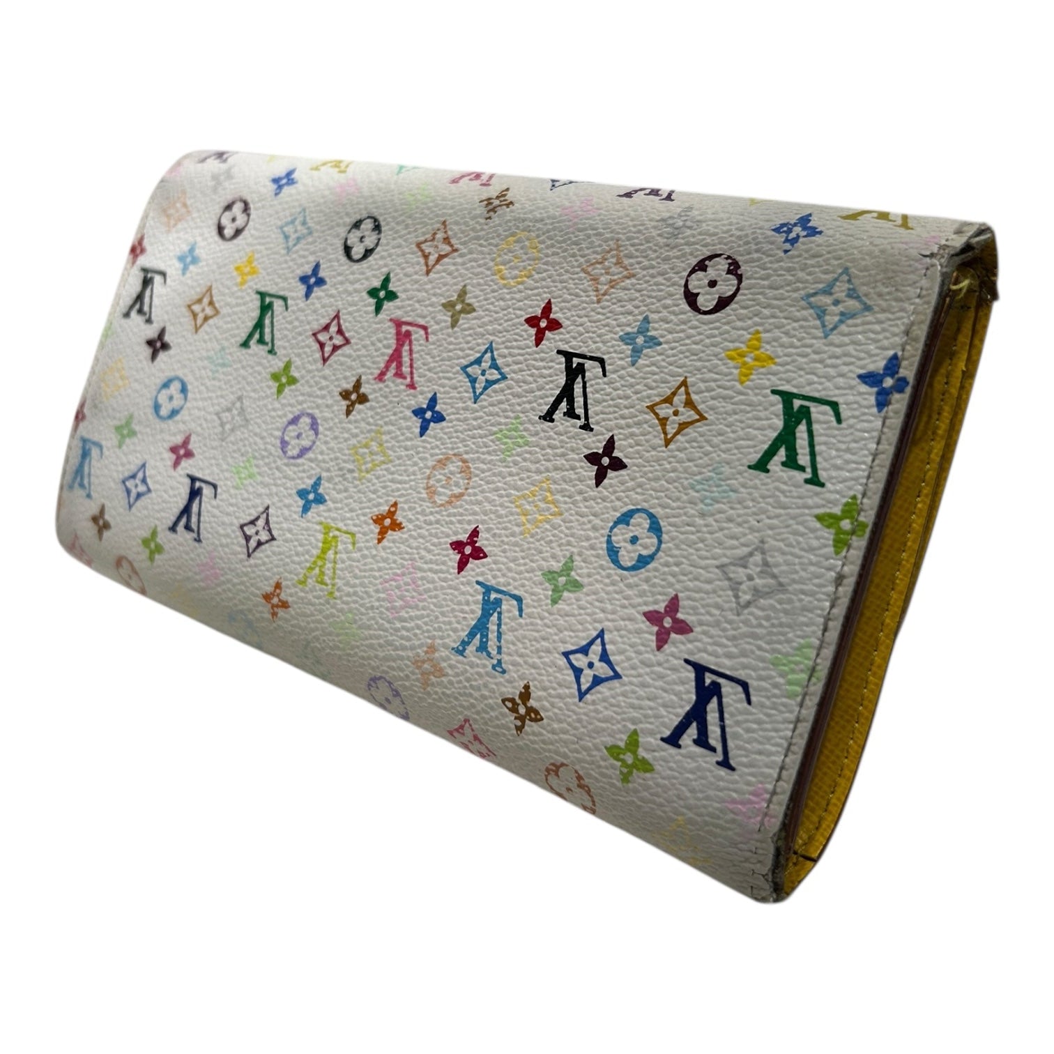 LOUIS VUITTON/Long Wallet/Monogram/Leather/MLT/VINTAGE TAKASHI MURAKAMI MULTI