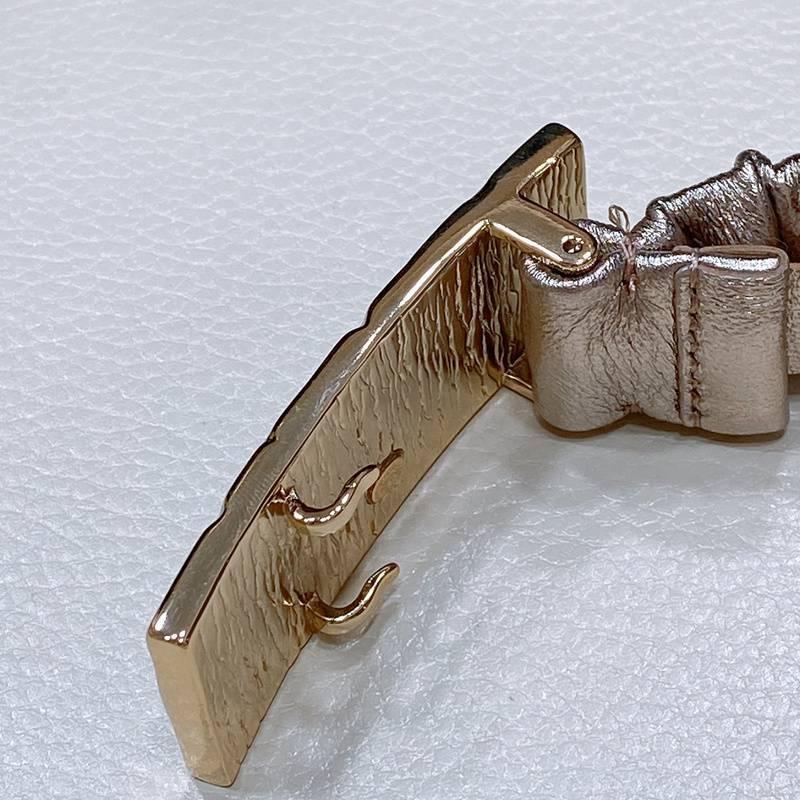 Chanel Women Logo Banding Belt 'Golden'