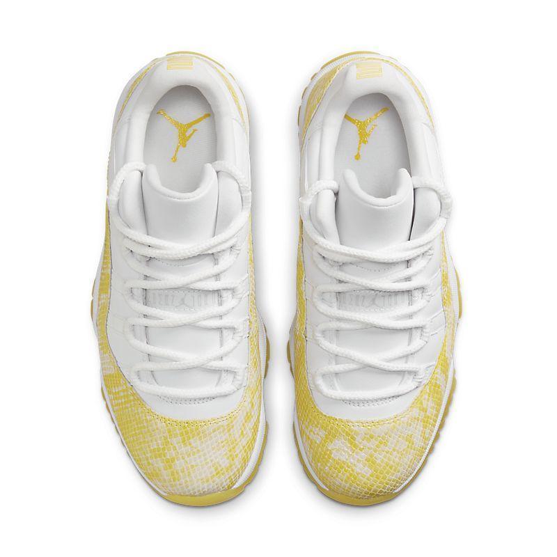 Air Jordan 11 Retro Low 'Yellow Snakeskin'