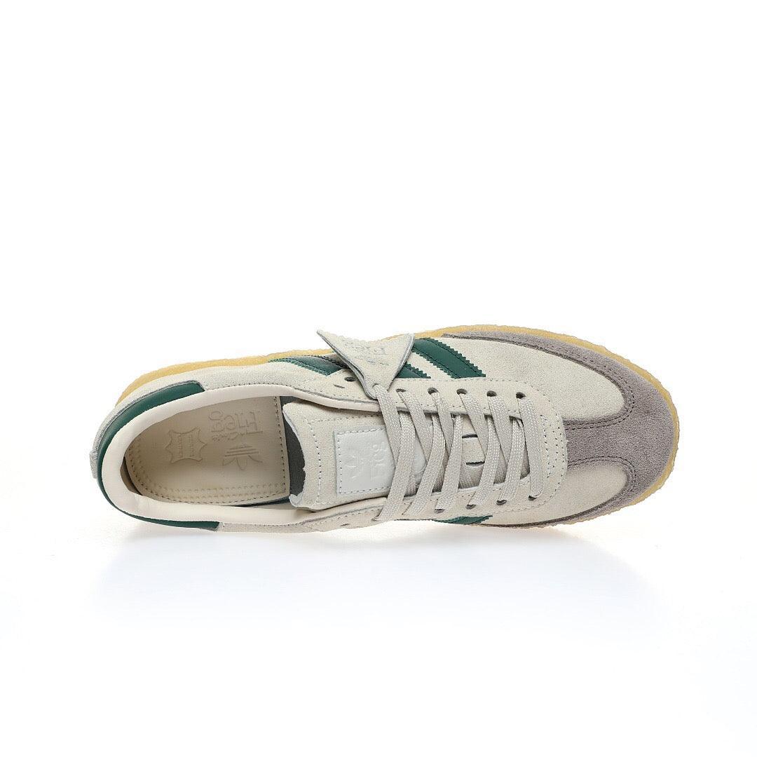 Adidas Originals Clarks 8th Street Samba By Ronnie Fieg Chalk 'White Green'