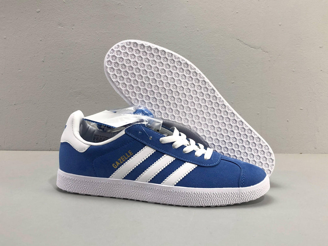 Adidas Originals Gazelle Indoor 'Blue Cloud White Gold Metallic'