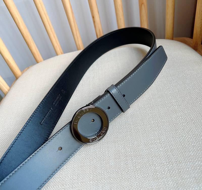 Burberry Leather Vintage Belt 'Grey'