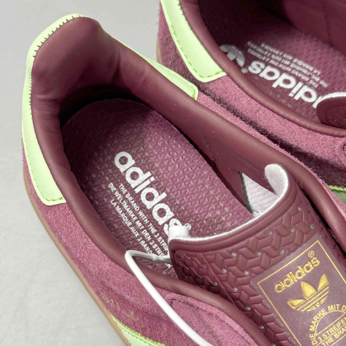 Adidas Originals Gazelle Indoor 'Shadow Red Semi Spark Green'