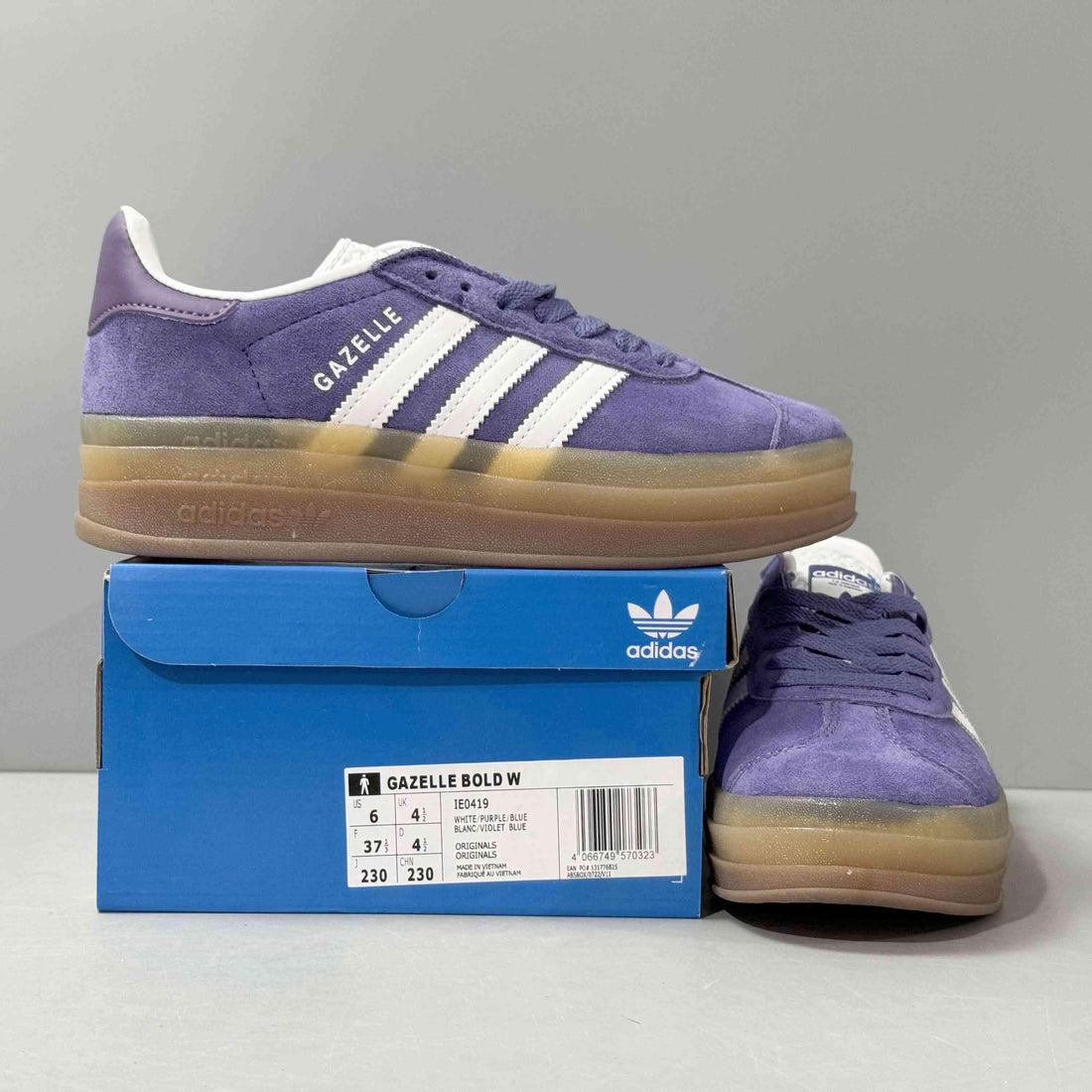 Adidas Originals Gazelle Bold 'Energy Ink Gum'